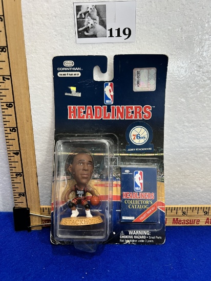 Vtg 1996 76ers Jerry Stackhouse Bobble Head - new