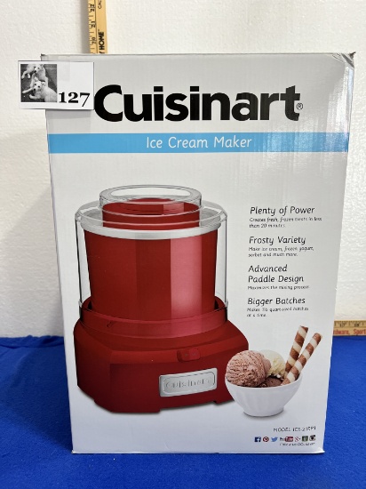 Cuisinart Ice Cream Maker - works
