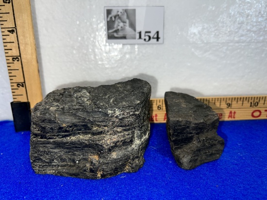 Black Crystalline Tourmaline lot