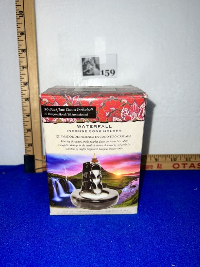 Waterfall Incense Cone Holder - new