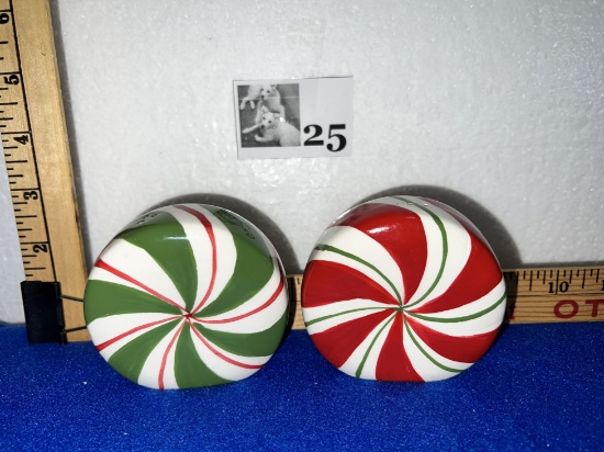 Christmas Gumdrop Salt & Pepper Shakers