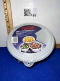 3pc. Bowl Set w/ lids - new