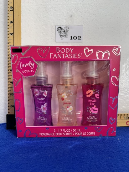 Body Fantasies Gift Set - new