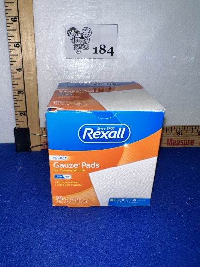 Rexall Gauze Pads - new