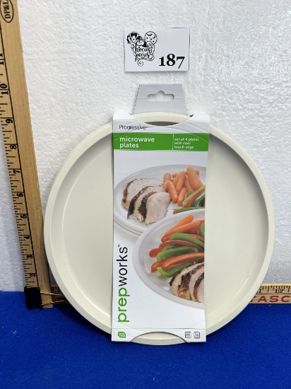 Prep Solutions Microwave Plates Set of 3 - new