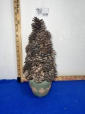 Pine Cone Tabletop Tree 13