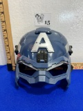 Captain America Winter Soldier Battle Gear Light Up Helmet Avengers Hasbro 2013 - works