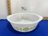 Vtg Glasbake 1qt Casserole Dish
