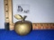 Vintage Brass Apple Bell