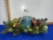 Gift Box Floral Christmas Centerpiece