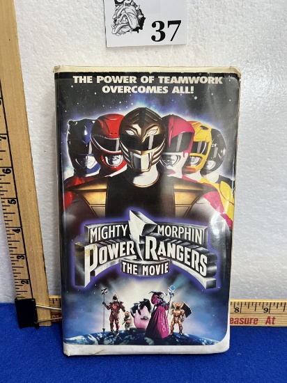 Mighty Morphin Power Rangers: The Movie VHS