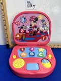 Minnie Mouse Baby's First Computer ABC's and 123's - tested & works