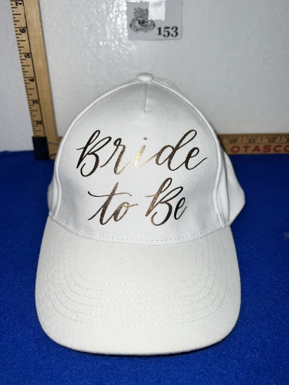 Bride to Be Cap - new