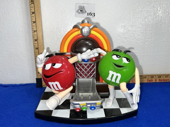 VTG M&M's ROCK N' ROLL CAFE JUKEBOX CANDY DISPENSER