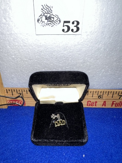 #1 Dad Pin