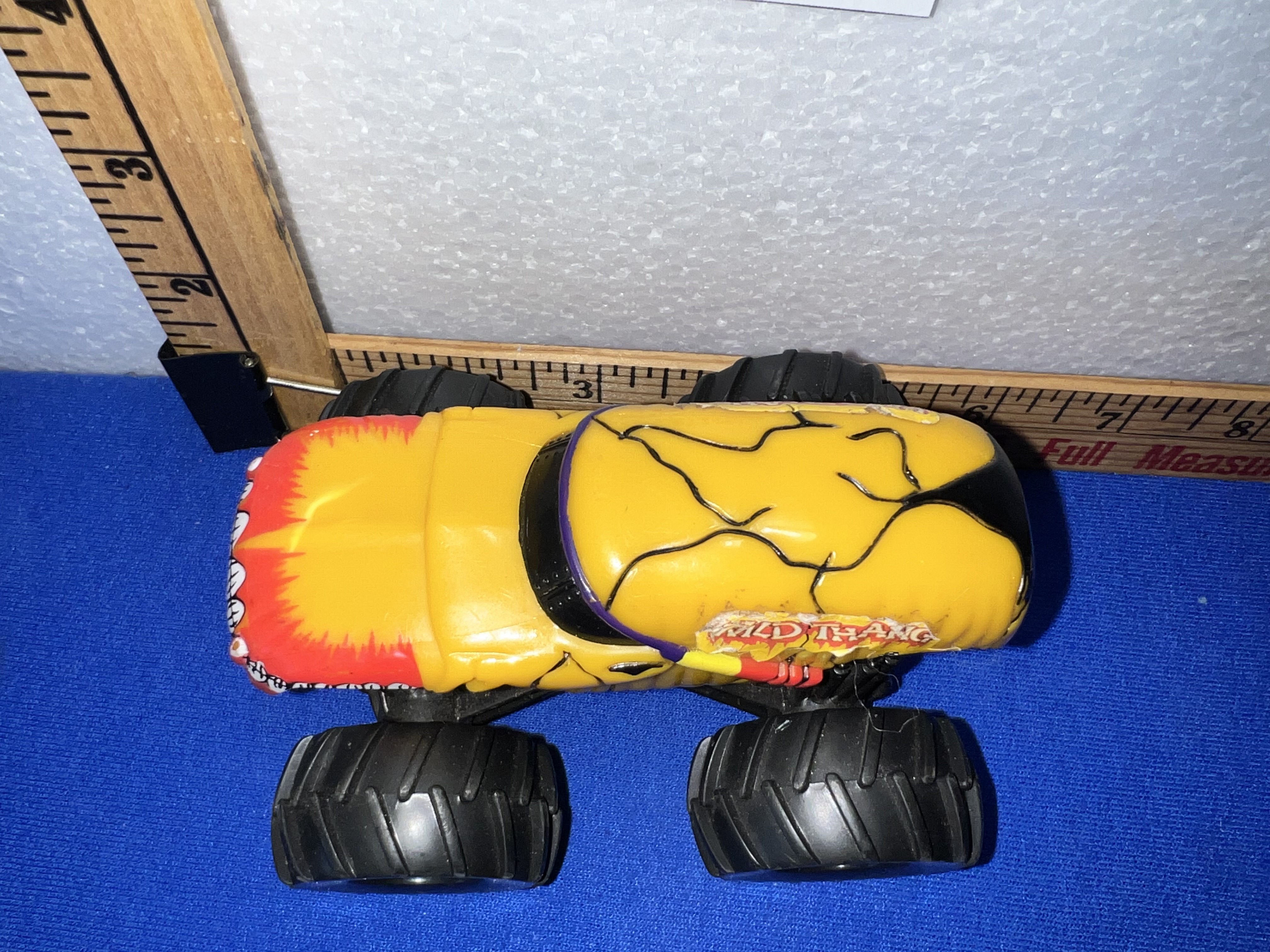 Wild thang monster truck toy top
