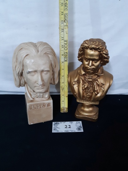 Decorative Bust, Beethoven, SZT, chips