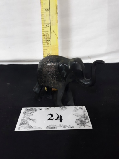 Elephant Figure, possible brass