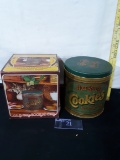 Vintage HomeStyle Cookies Tin w/box