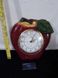 Apple Quartz Clock, small chip on side