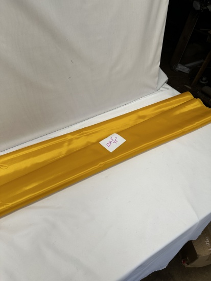 12 Foot X 45 Inch Gold Rip Stop Fabric/Material