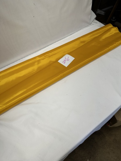 12 Foot X 45 Inch Gold Rip Stop Fabric/Material