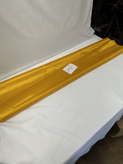 12 Foot X 45 Inch Gold Rip Stop Fabric/Material