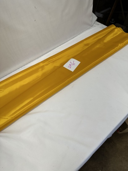 12 Foot X 45 Inch Gold Rip Stop Fabric/Material