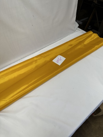 12 Foot X 45 Inch Gold Rip Stop Fabric/Material