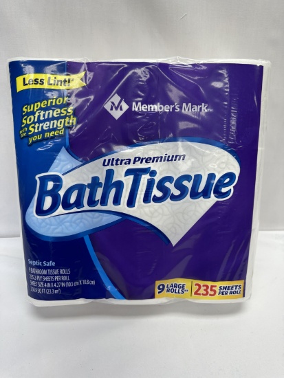 Member's Mark Ultra Premium Bath Tissue (9 Large Rolls)