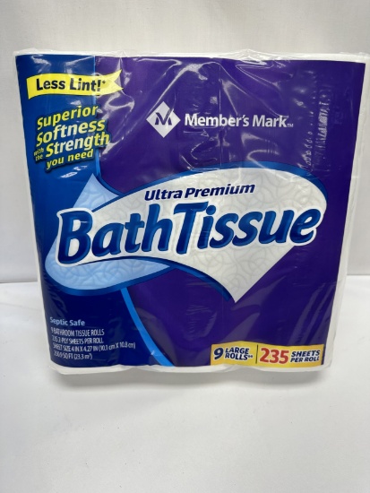 Member's Mark Ultra Premium Bath Tissue (9 Large Rolls)