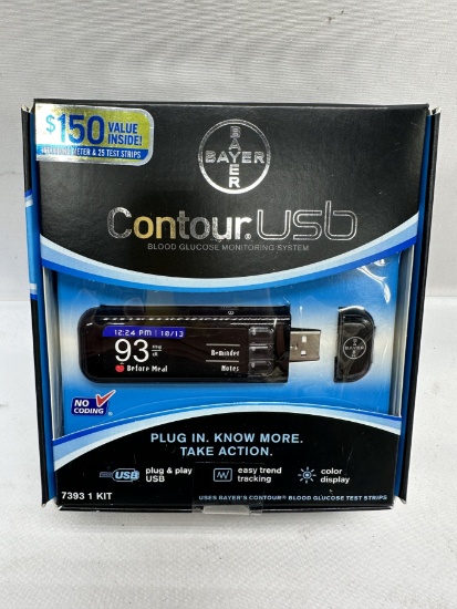 Bayer Contour USB Blood Glucose Monitoring System