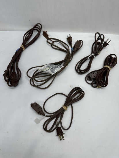(5) Black Extension Cords