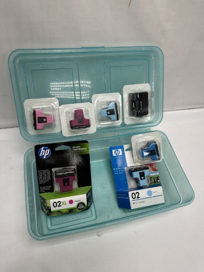 Small Tote Full of Printer Cartridges/HP