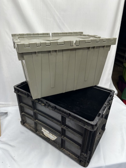 (2) Heavy Duty Storage Totes (Local Pick Up Only)