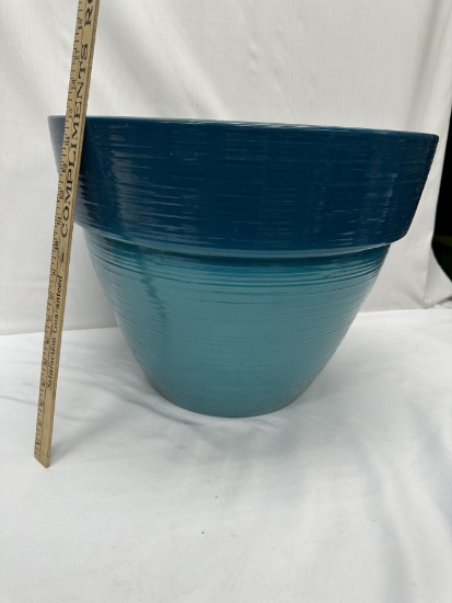 Approx 15 Inch Tall Resin/Plastic Planter (Local Pick Up Only)