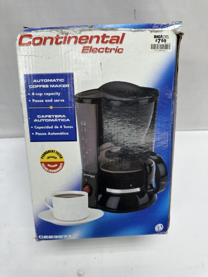 Continental Electric Auto Coffee Maker