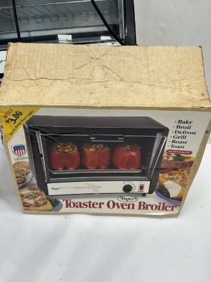 DAZEY Toaster Oven Broiler