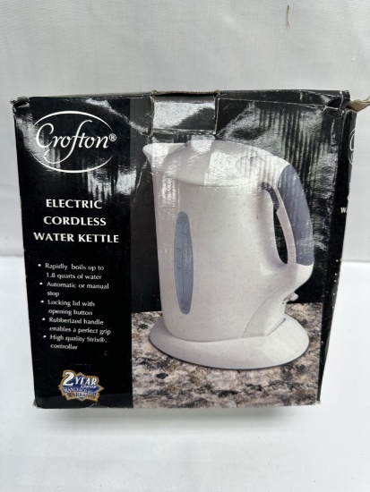 Crofton Electric Cordless Water Kettle