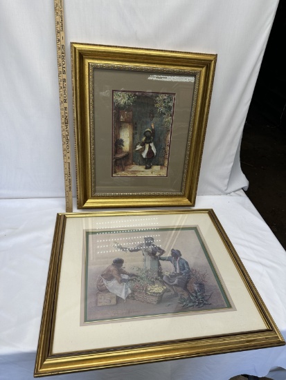 (2) Pieces of Framed Art (Local Pick Up Only)
