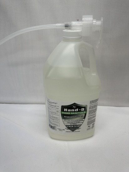 Hand-D Advanced Gel Formula Lemon Scent Hand Sanitizer (1 Gallon)