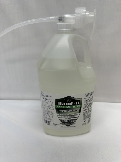 Hand-D Advanced Gel Formula Lemon Scent Hand Sanitizer (1 Gallon)