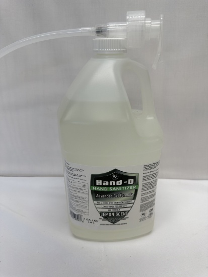 Hand-D Advanced Gel Formula Lemon Scent Hand Sanitizer (1 Gallon)