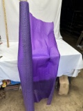 Approx 66 Inch X 20 Feet Rubber Membrane? (Purple)