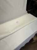 12 Foot X 58 Inch Heavy Polyester Flag Material/Fabric (White)
