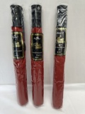 (3) Elegant Self Opener Umbrellas (Red)