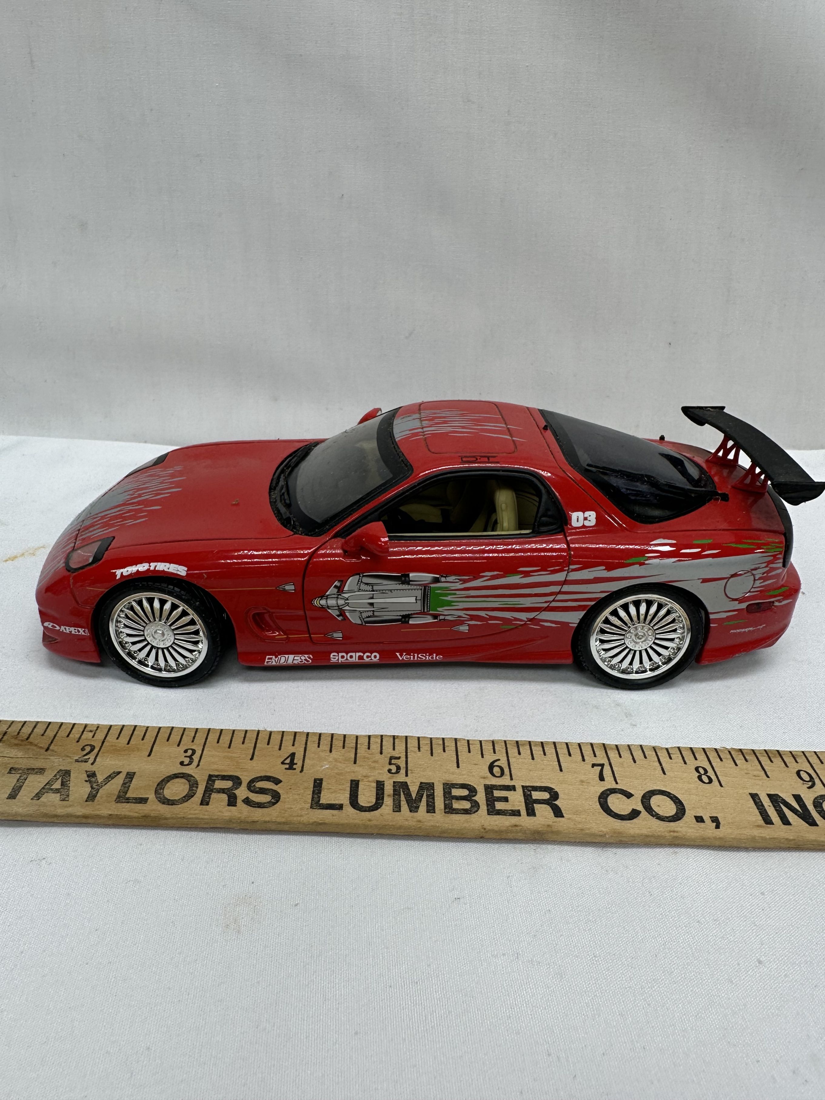 1993 マツダRX7 1/18スケール Racing Champions 1993 Mazda RX7 1/18