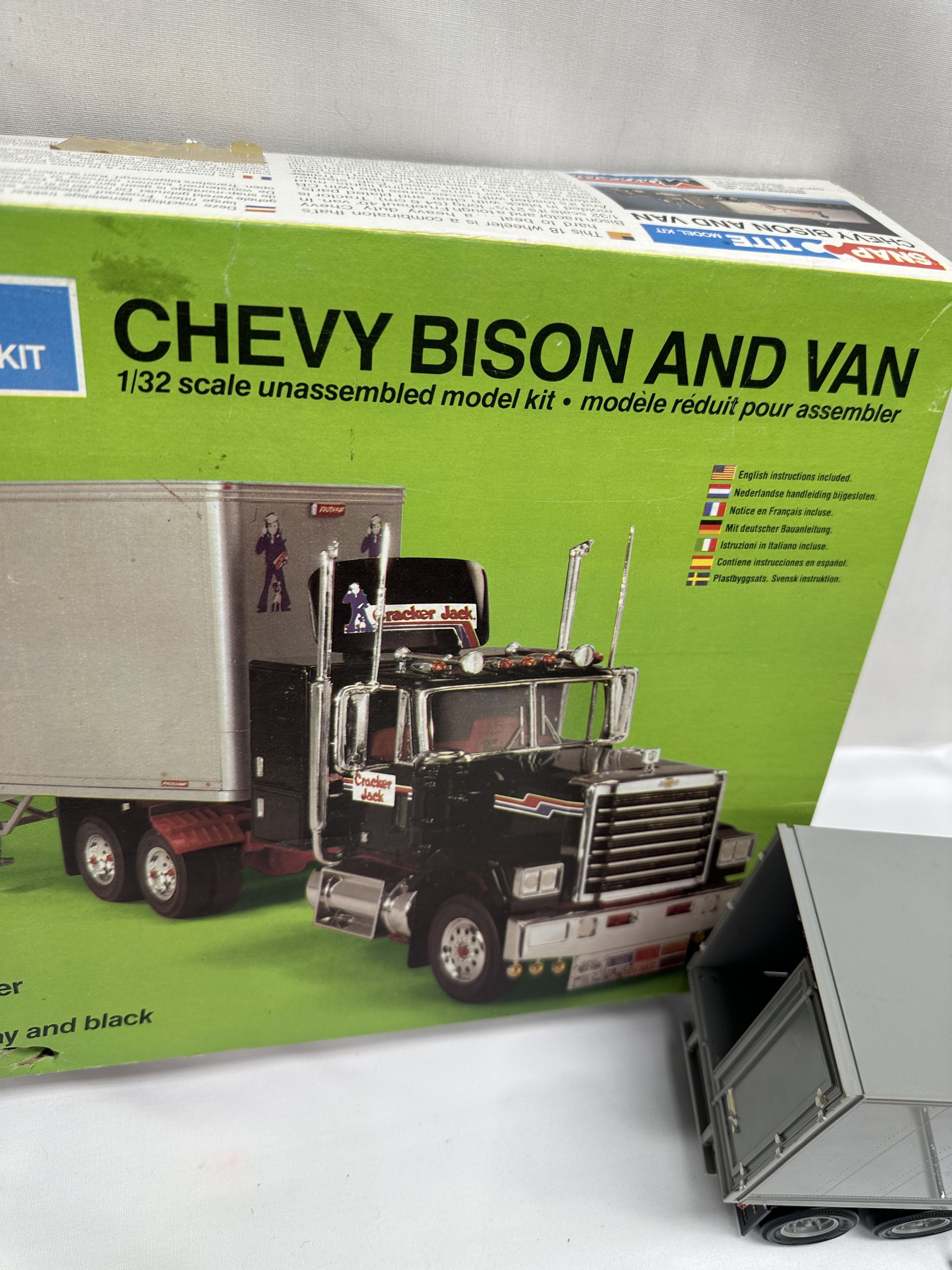 Vintage Monogram Snap Tite Model Kit/Chevy Bison | Proxibid