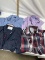 (4) Men's LS Dress Shirts/Size L, XL, M (Levi Strauss, Ralph Lauren, ETC)