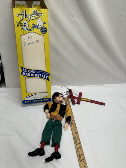 Vintage Hazelle's Talking Marionettes #309 Pirate